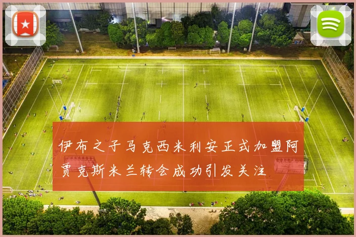 伊布之子马克西米利安正式加盟阿贾克斯米兰转会成功引发关注